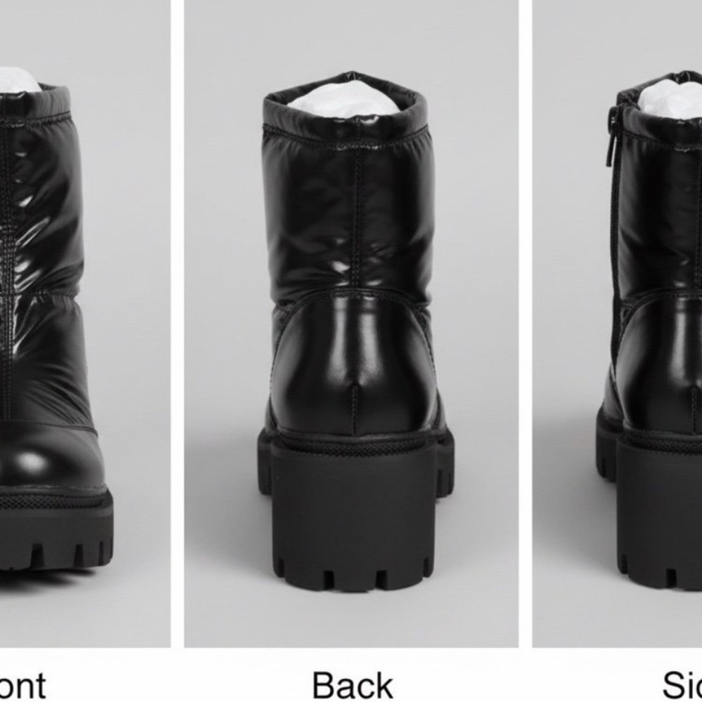 SCHUTZ Black Winter Boots